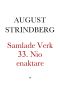 [Samlade Verk 33] • Nio enaktare 1888–1892. Den starkare, Paria, Samum, Debet och kredit, Första varningen, Inför döden, Moderskärlek, Leka med elden, Bandet